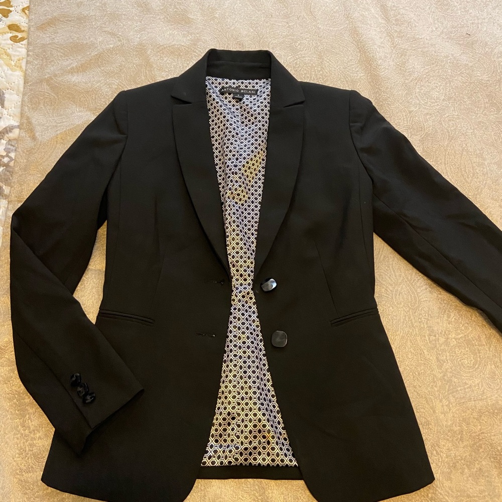 ANTONIO MELANI Black Blazer